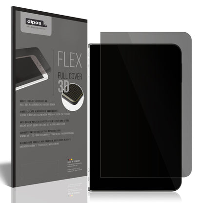 Blickschutzfolie von dipos passend für Ledger Stax Crypto Wallet, 100% Displayabdeckung und blasenfreie Montage