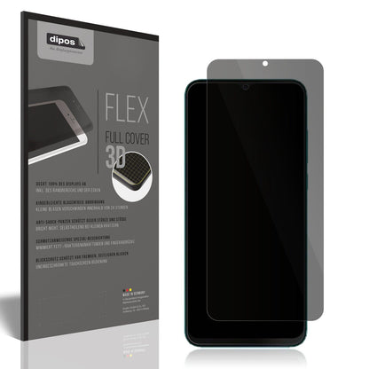 Blickschutzfolie von dipos passend für Micromax In 2b, 100% Displayabdeckung und blasenfreie Montage