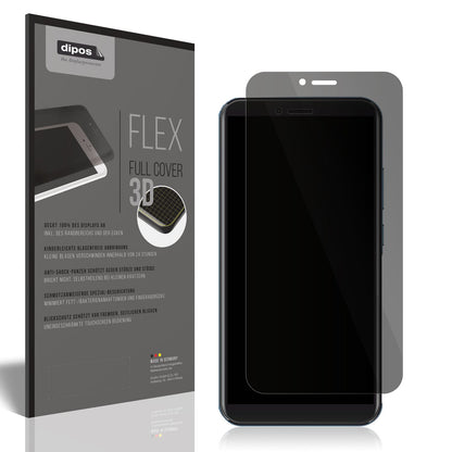 Blickschutzfolie von dipos passend für Mobicel PX10, 100% Displayabdeckung und blasenfreie Montage