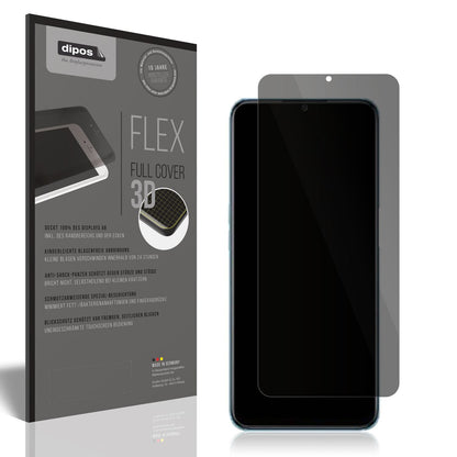 Blickschutzfolie von dipos passend für Oppo A56s, 100% Displayabdeckung und blasenfreie Montage