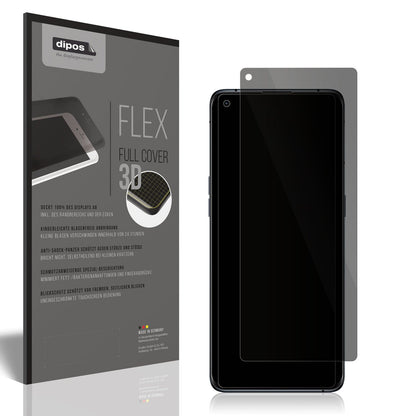 Blickschutzfolie von dipos passend für Oppo Find X3 Pro, 100% Displayabdeckung und blasenfreie Montage
