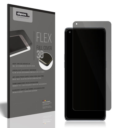 Blickschutzfolie von dipos passend für Oppo Find X5, 100% Displayabdeckung und blasenfreie Montage