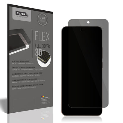 Blickschutzfolie von dipos passend für Oppo Reno 12 5G, 100% Displayabdeckung und blasenfreie Montage