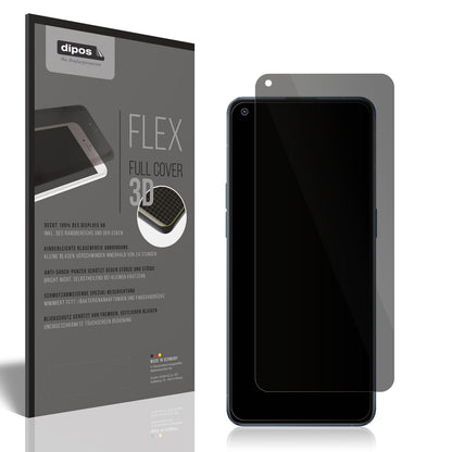 Blickschutzfolie von dipos passend für Oppo Reno6, 100% Displayabdeckung und blasenfreie Montage