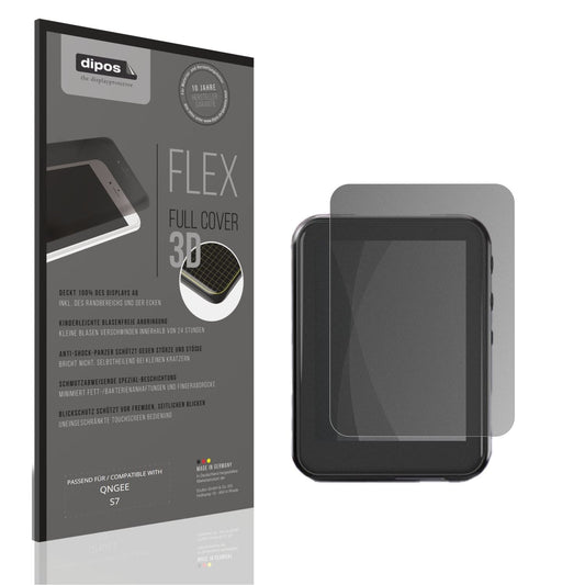 Blickschutzfolie von dipos passend für QNGEE S7, 100% Displayabdeckung und blasenfreie Montage