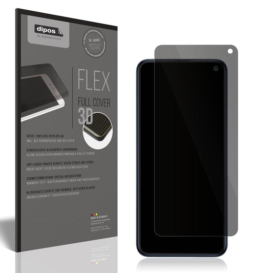 Blickschutzfolie von dipos passend für Samsung Galaxy F52, 100% Displayabdeckung und blasenfreie Montage