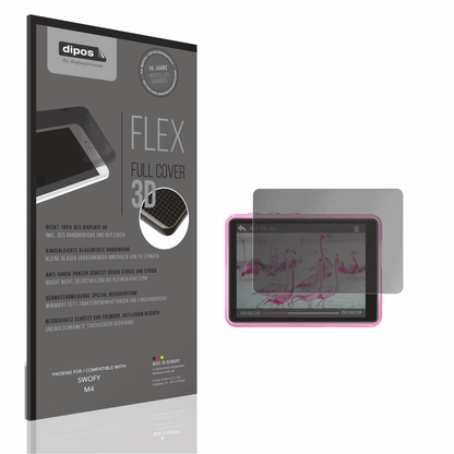 Blickschutzfolie von dipos passend für SWOFY M4, 100% Displayabdeckung und blasenfreie Montage