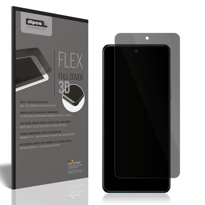Blickschutzfolie von dipos passend für Vivo Y77, 100% Displayabdeckung und blasenfreie Montage