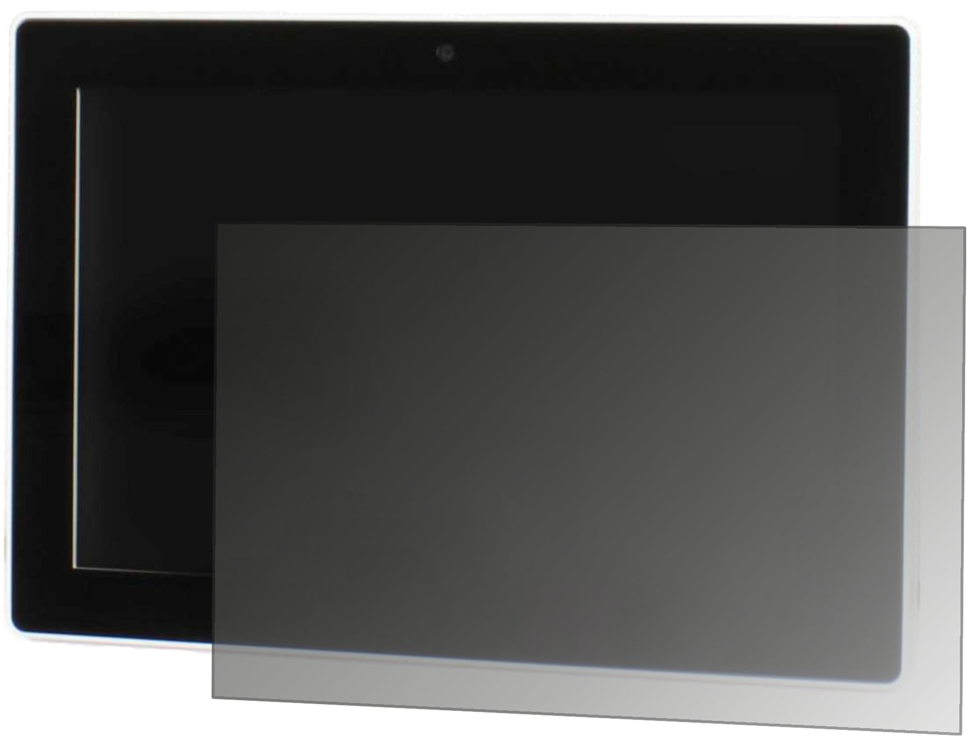 Blickschutzfolie von dipos passend für 2.7 Zoll Wide 58 x 33 mm, präziser Zuschnitt und blasenfrei montiert