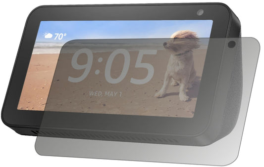 Blickschutzfolie von dipos passend für Amazon Echo Show 5, präziser Zuschnitt und blasenfrei montiert