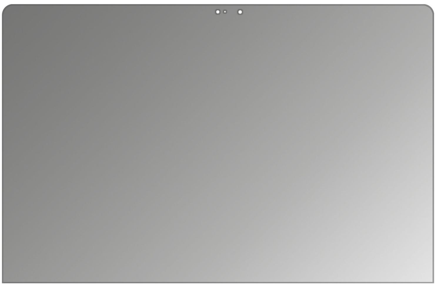Blickschutzfolie von dipos passend für Apple MacBook Pro 13 Zoll 2018, präziser Zuschnitt und blasenfrei montiert