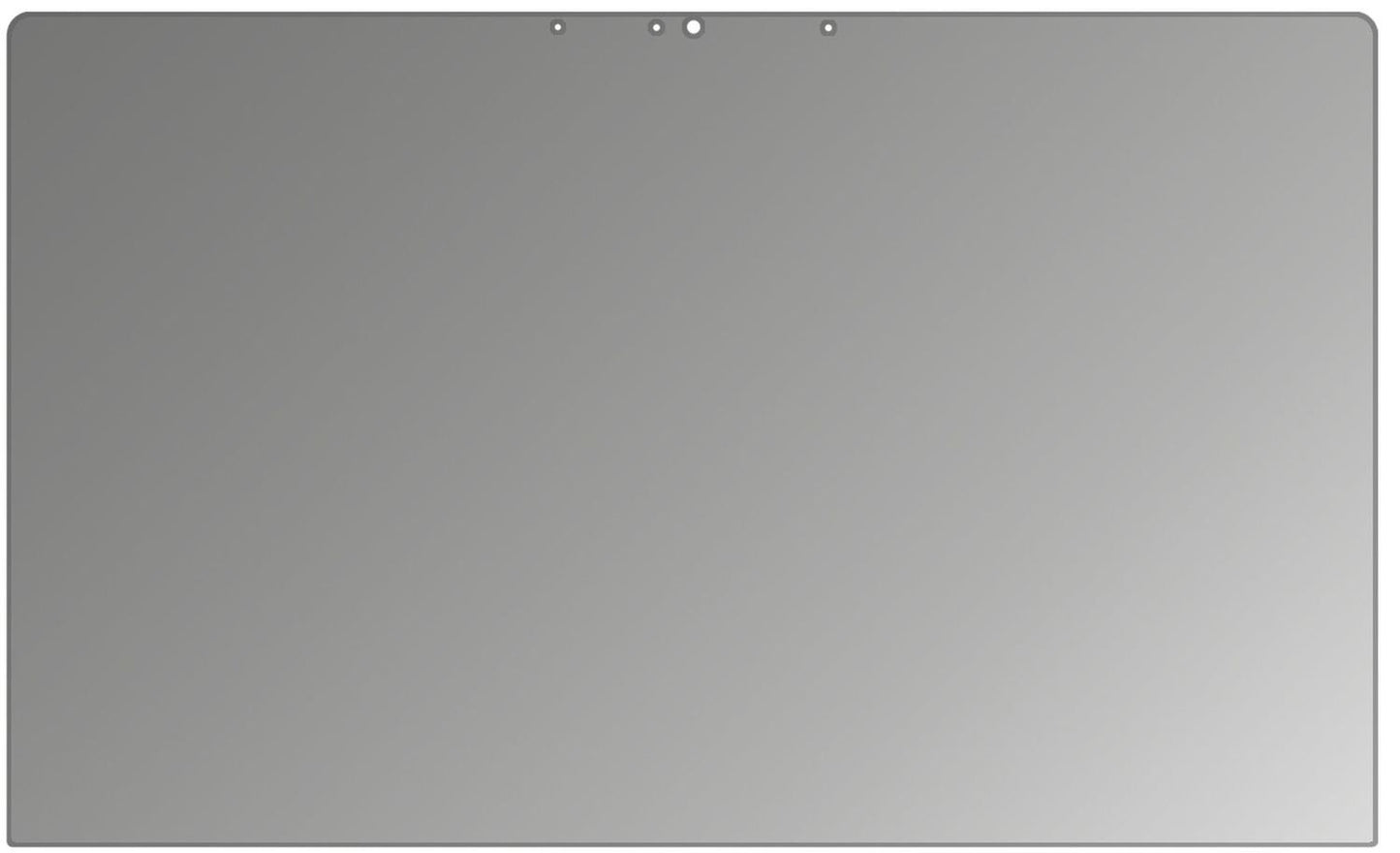 Blickschutzfolie von dipos passend für Asus ZenBook S UX391UA, präziser Zuschnitt und blasenfrei montiert