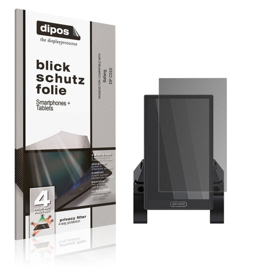 Displayschutz mit Blickschutzfilter-Effekt zur Unterstützung beim Schutz sensibler Daten
