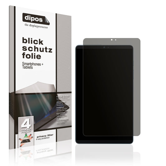 Blickschutzfolie von dipos passend für Blackview Tab 60 Pro, präziser Zuschnitt und blasenfrei montiert
