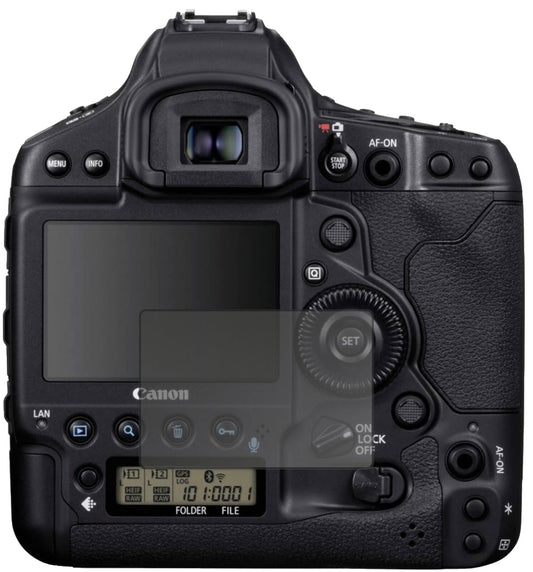 Blickschutzfolie von dipos passend für Canon Eos 1D, präziser Zuschnitt und blasenfrei montiert