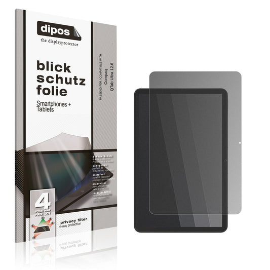 Displayschutz mit Blickschutzfilter-Effekt zur Unterstützung beim Schutz sensibler Daten