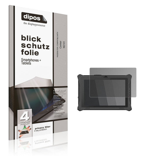 Blickschutzfolie von dipos passend für Conker NS101, präziser Zuschnitt und blasenfrei montiert