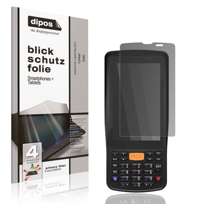 Blickschutzfolie von dipos passend für Conker SX40, präziser Zuschnitt und blasenfrei montiert