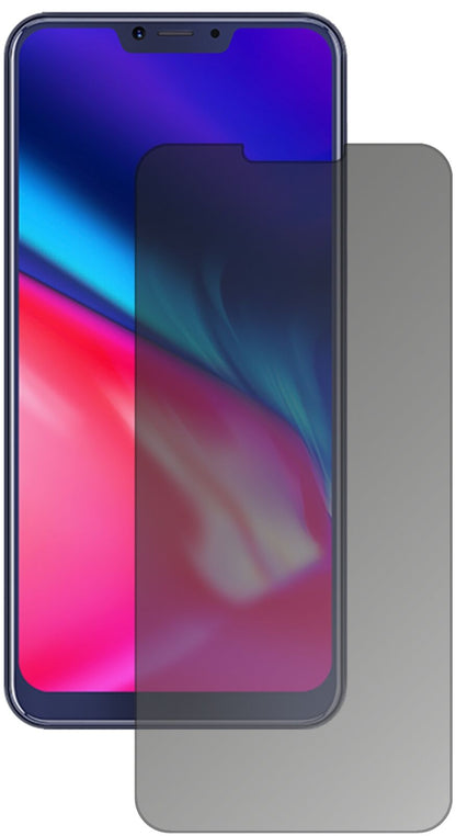 Blickschutzfolie von dipos passend für Cubot P20, präziser Zuschnitt und blasenfrei montiert