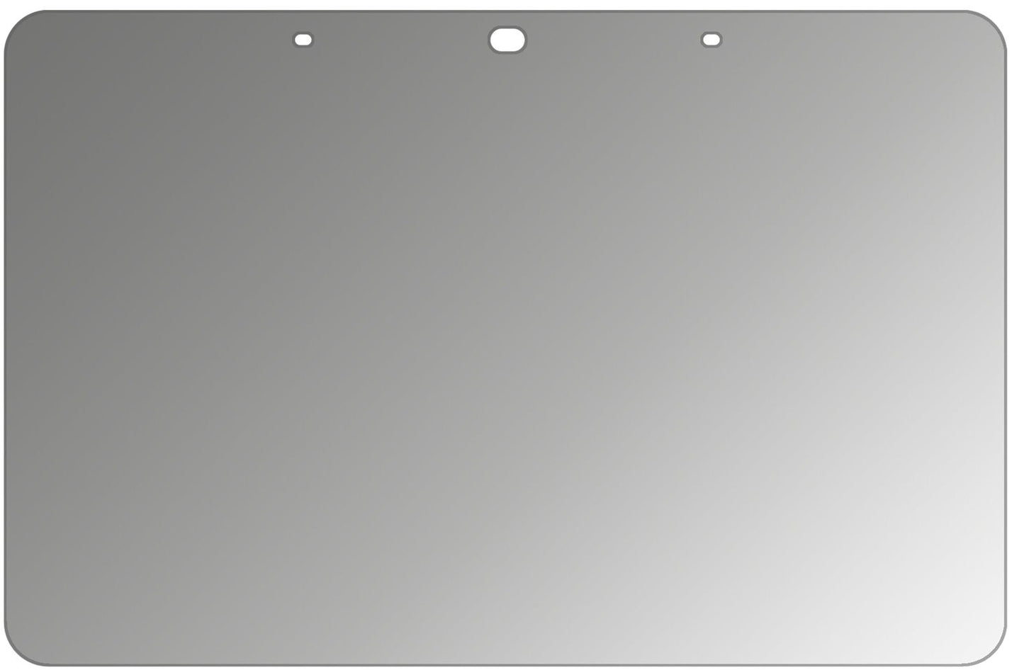 Blickschutzfolie von dipos passend für Google Nest Hub, präziser Zuschnitt und blasenfrei montiert