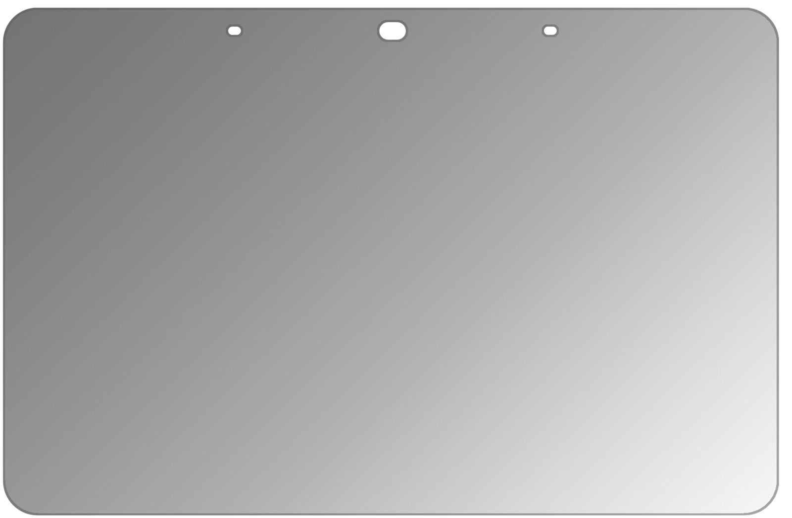 Blickschutzfolie von dipos passend für Google Nest Hub, präziser Zuschnitt und blasenfrei montiert