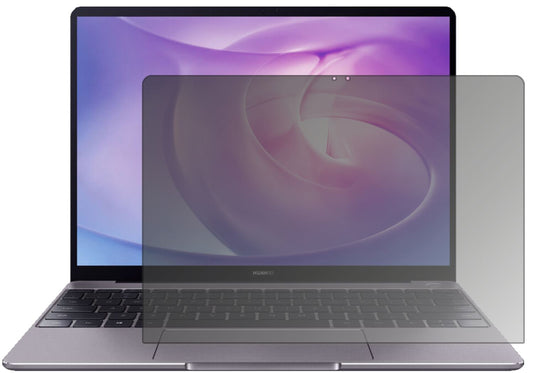 Blickschutzfolie von dipos passend für Huawei Matebook 13, präziser Zuschnitt und blasenfrei montiert