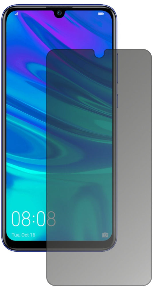 Blickschutzfolie von dipos passend für Huawei P Smart Plus (2019), präziser Zuschnitt und blasenfrei montiert