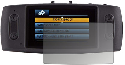 Blickschutzfolie von dipos passend für iTracker GS6000-A12 Dashcam, präziser Zuschnitt und blasenfrei montiert