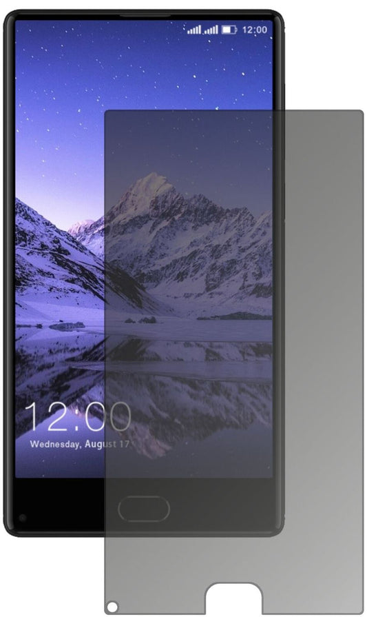 Blickschutzfolie von dipos passend für Leagoo Kiicaa Mix, präziser Zuschnitt und blasenfrei montiert