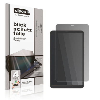 Blickschutzfolie von dipos passend für Lenovo Lecoo P900A, präziser Zuschnitt und blasenfrei montiert