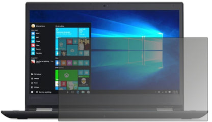 Blickschutzfolie von dipos passend für Lenovo ThinkPad Yoga 370, präziser Zuschnitt und blasenfrei montiert
