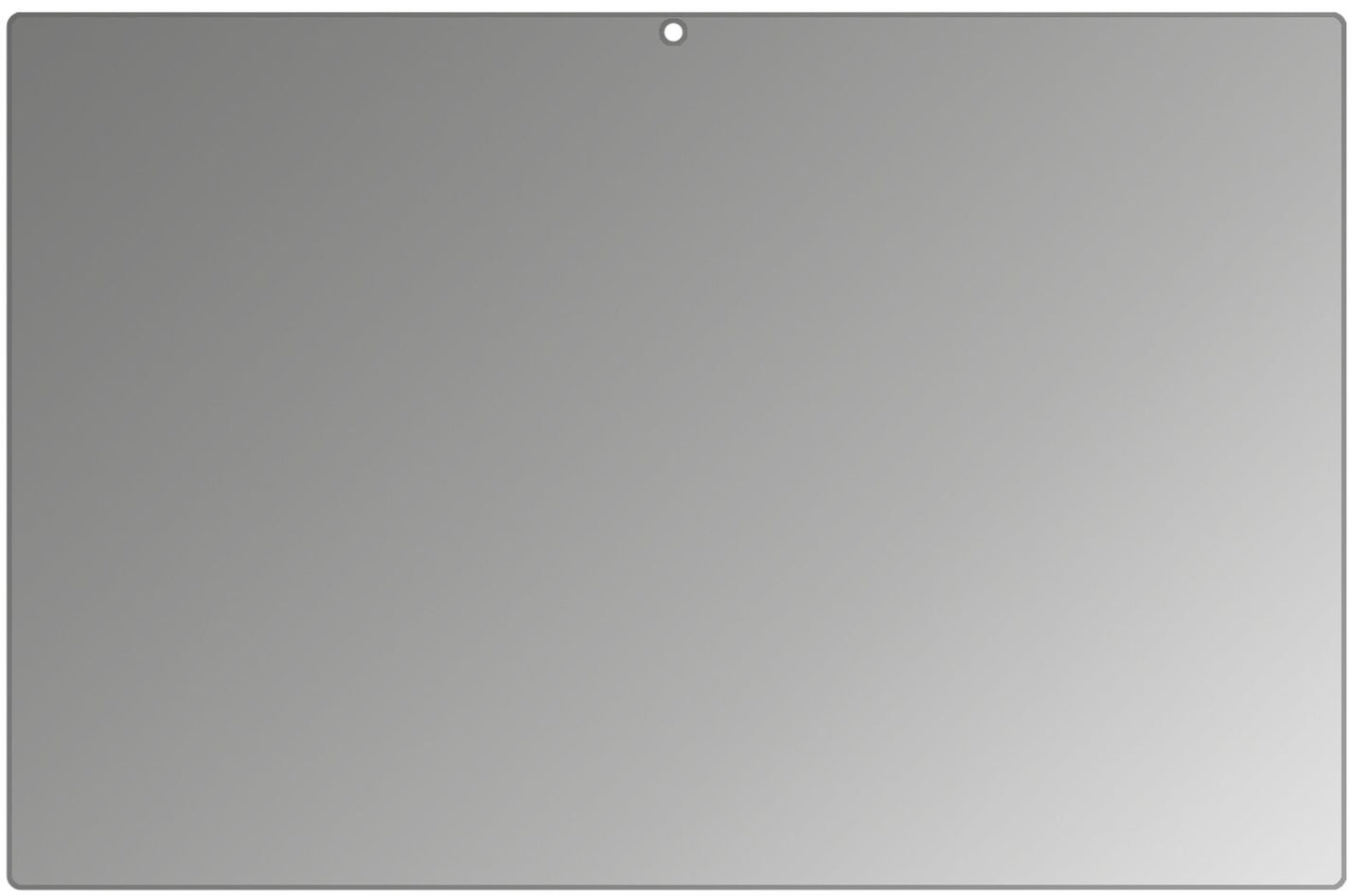Blickschutzfolie von dipos passend für Lenovo Yoga 920, präziser Zuschnitt und blasenfrei montiert