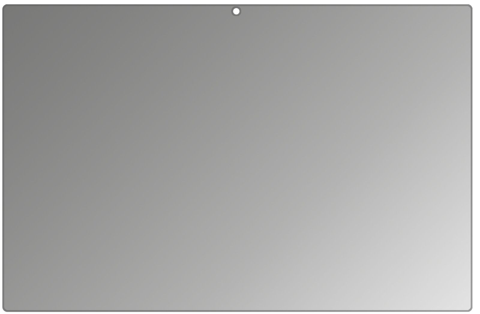Blickschutzfolie von dipos passend für Lenovo Yoga 920, präziser Zuschnitt und blasenfrei montiert