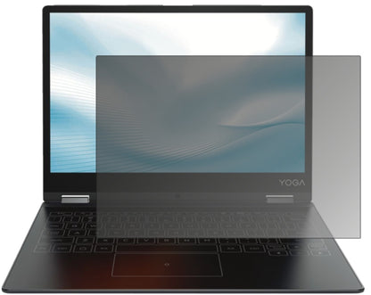 Blickschutzfolie von dipos passend für Lenovo Yoga A12, präziser Zuschnitt und blasenfrei montiert