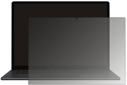 Blickschutzfolie von dipos passend für Microsoft Surface 4 15 Zoll, präziser Zuschnitt und blasenfrei montiert