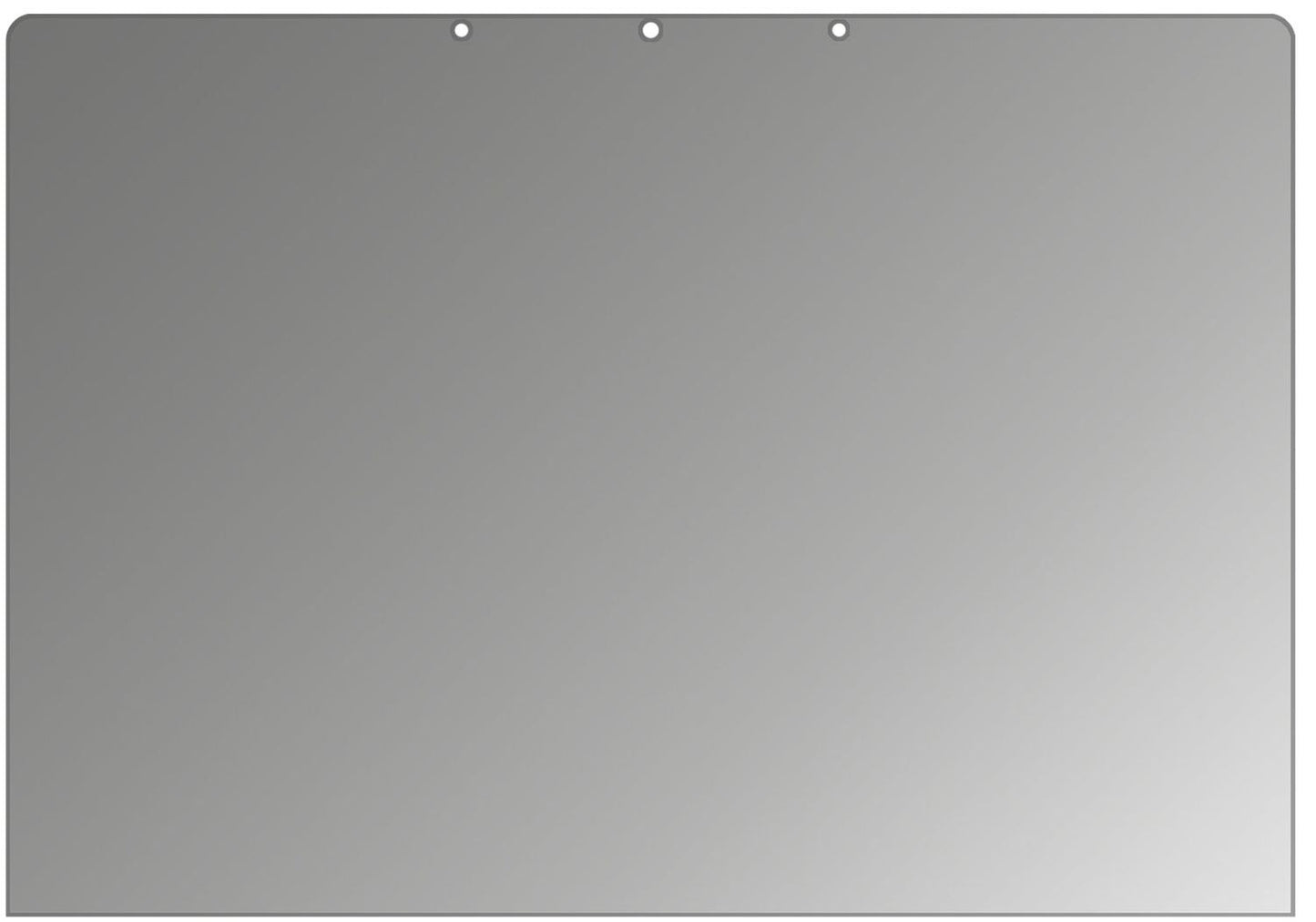Blickschutzfolie von dipos passend für Microsoft Surface Laptop 2 13.5 Zoll, präziser Zuschnitt und blasenfrei montiert