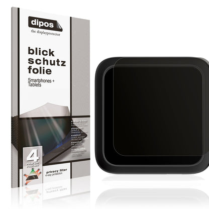 Blickschutzfolie von dipos passend für NetGear Night Hawk M6, präziser Zuschnitt und blasenfrei montiert