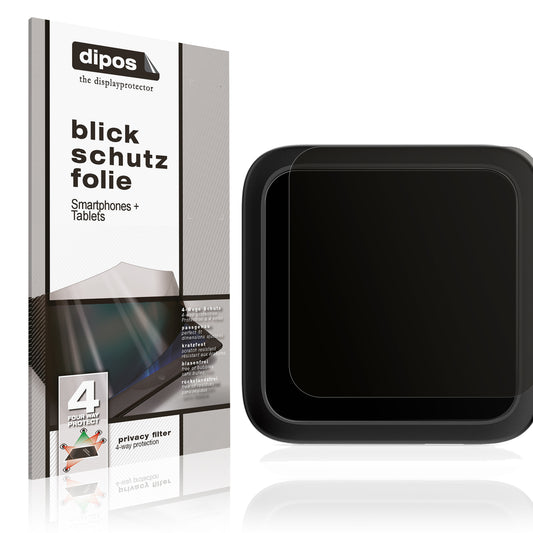 Blickschutzfolie von dipos passend für NetGear Night Hawk M6, präziser Zuschnitt und blasenfrei montiert