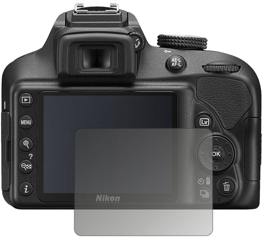 Blickschutzfolie von dipos passend für Nikon 3400, präziser Zuschnitt und blasenfrei montiert