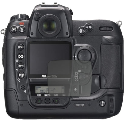 Blickschutzfolie von dipos passend für Nikon D2H, präziser Zuschnitt und blasenfrei montiert