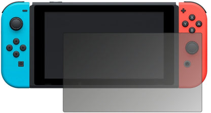 Blickschutzfolie von dipos passend für Nintendo Switch, präziser Zuschnitt und blasenfrei montiert