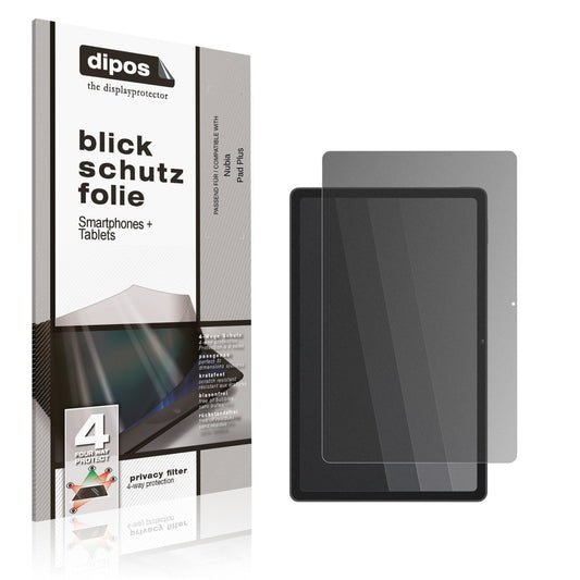 Displayschutz mit Blickschutzfilter-Effekt zur Unterstützung beim Schutz sensibler Daten