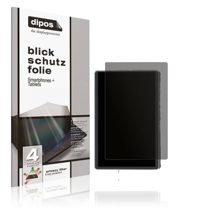 Blickschutzfolie von dipos passend für Qidi Tech Q2, präziser Zuschnitt und blasenfrei montiert