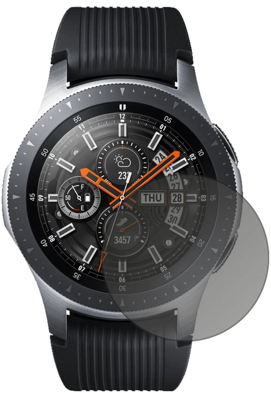 Blickschutzfolie von dipos passend für Samsung Galaxy Watch 46mm, präziser Zuschnitt und blasenfrei montiert