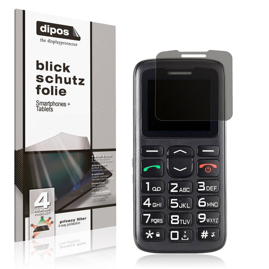 Blickschutzfolie von dipos passend für Simvalley Senioren mobile, präziser Zuschnitt und blasenfrei montiert