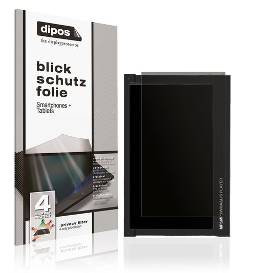 Blickschutzfolie von dipos passend für Sixwin P5 7 Zoll, präziser Zuschnitt und blasenfrei montiert
