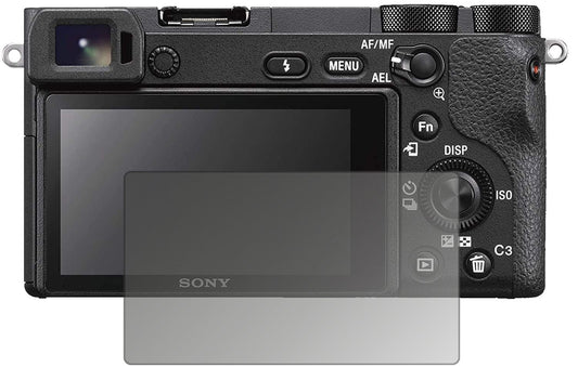 Blickschutzfolie von dipos passend für Sony Alpha 6600, präziser Zuschnitt und blasenfrei montiert