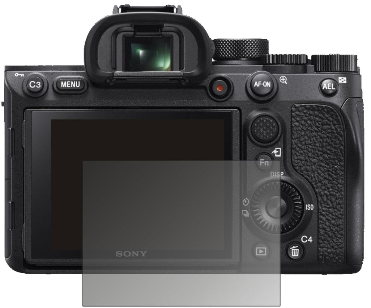 Blickschutzfolie von dipos passend für Sony Alpha 7 IV, präziser Zuschnitt und blasenfrei montiert