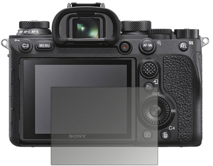 Blickschutzfolie von dipos passend für Sony Alpha 7S III, präziser Zuschnitt und blasenfrei montiert