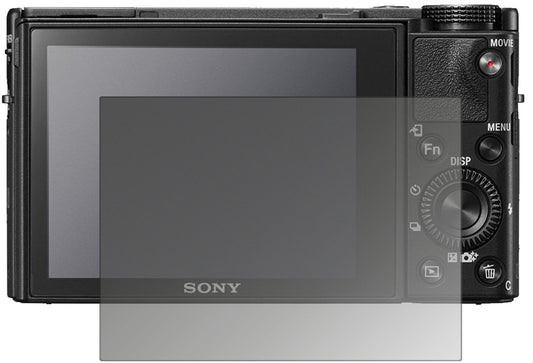 Blickschutzfolie von dipos passend für Sony Cyber-Shot DSC-RX 1R, präziser Zuschnitt und blasenfrei montiert